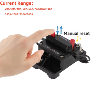 Disjoncteur marin réinitialisable 20A-300A 12V DC 60A pour voiture, bateau, batterie, audio, moteur, interrupteur principal pour panneau solaire - Product Image 5