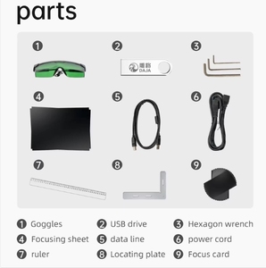 เครื่องมาร์กกิ้งและแกะสลักด้วยเลเซอร์ไฟเบอร์ Mr M4 Mini DIY โลหะและอโลหะ 2-in-1 รุ่นใหม่ รองรับไฟล์ DXF สำหรับโรงงานและใช้ในบ้าน - Product Image 5