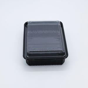 Einweg-<span class=keywords><strong>PET</strong></span>-Kunststoff-Lebensmittelboxen & Acrylbehälter Rechteckige Form Anpassbare Dicke & Logodruck - Product Image 3