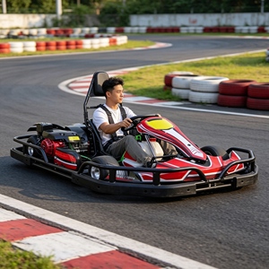 Kart <span class=keywords><strong>électrique</strong></span> commercial d'<span class=keywords><strong>occasion</strong></span> à prix d'usine pour enfants et adultes, avec batterie, idéal pour la course - Product Image 3