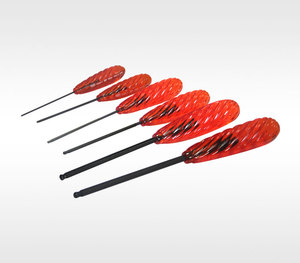 Jeu de tournevis hexagonaux LBTEK BDS-6 1,5-5 mm, 6 pièces, clé à huit pans 1,5 mm 2 mm 2,5 mm 3 mm 4 mm, acier allié SNCM+V, manche en résine d'acétate, Chine - Product Image 1