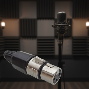 3 Pin Female Xlr Connector Audio Video <b>Adapter</b> <b>Plug</b> For Microphone Cable Connection - Product Image 3