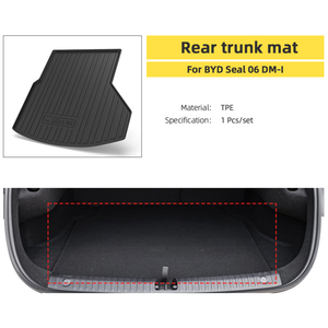 Accesorios <span class=keywords><strong>para</strong></span> coches eléctricos BYD Seal 6 Dmi: Alfombrilla <span class=keywords><strong>de</strong></span> suelo, alfombrilla <span class=keywords><strong>de</strong></span> maletero trasero, organizador <span class=keywords><strong>de</strong></span> maletero trasero, guardabarros, protector <span class=keywords><strong>de</strong></span> umbral <span class=keywords><strong>de</strong></span> puerta, accesorios Seal 06 - Product Image 4