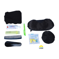 Prix d'usine, vente en gros d'accessoires de voyage pour avions et compagnies aériennes, articles de toilette personnalisés, trousse de toilette de voyage