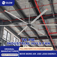 Ventilateurs industriels HVLS à haut volume OEM 8FT/10FT/16FT/20/24FT, ventilation à grand débit d'air, ventilateurs de plafond robustes sur mesure