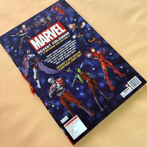 Calendario dell'Avvento Marvel Heroes Avengers, 24 Scatole Sorpresa, Piccoli Libri in Cartone, Materiale di Lettura in Inglese per Bambini, Confezione Regalo - Product Image 1