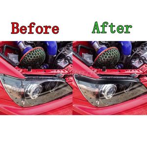 2 Piezas de Cubiertas Decorativas para Faros Delanteros de Coche, de Fibra de Carbono, para Lexus IS200 1998 1999 2000 2001 2002 2003 2004 2005 - Product Image 5