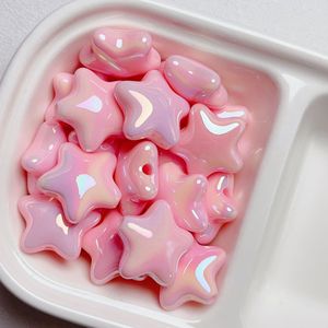 10 Stück bunte Sternperlen aus Acryl/Kunststoff/Lucite, Schmuckherstellung, DIY-Dekorationen, Ohrringe, Haustier-Halskette, Handykette, Kinder-Haarseil - Product Image 6