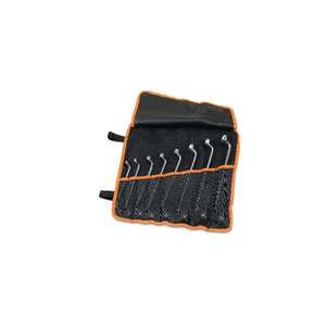 BETA - 000900156 Jeu de 8 clés annulaires à double extrémité décalées profondes dans un portefeuille enroulable en polyester durable WRENCHES - Product Image 1