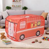 Tente de jeu pour enfants en gros, modèle camion de cuisine de rue, maisonnette de jeu d'imitation intérieure pour enfants