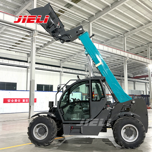 Sollevatore Telescopico con Certificazione CE Pala Cinese Carrello <span class=keywords><strong>Elevatore</strong></span> Telescopico Diesel 3 Tonnellate 7m Pala Gommata - Product Image 3