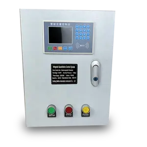 RS485 Signal Output Flowmeter With Batching LCD Display Drinking water plant Quantitative Controller