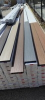 Revêtement de terrasse composite WPC imperméable en gros pour extérieur - Carrelage de piscine 140x25mm à fixation par clip pour jardin et patio
