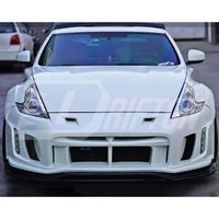 Kit de Carrocería Delantera Agresiva Drifton Nuevo para 370Z - Material FRP, Construcción de Fibra de Vidrio, Instalación Atornillable, Recubierto con Imprimación