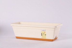 Factory Directly Sales Plastic <strong>Rectangle</strong> Planters for Indoor/Outdoor <strong>Plants</strong> High Quality Flower <strong>Pots</strong> Lightweight Garden <strong>Pots</strong> - Product Image 2