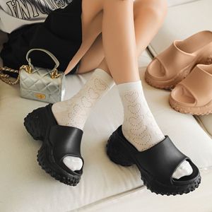Women's <b>Platform</b> Sandals <b>Open</b> <b>Toe</b> EVA Anti Slip 7cm <b>Heel</b> Summer Beach Slides for Adults - Product Image 1