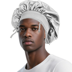 [Ordine Minimo 100 Pezzi] Nuovo Cappello Invernale da <span class=keywords><strong>Uomo</strong></span> Monocolore con Tesa Larga Intrecciata Stile Hip Hop - Product Image 4