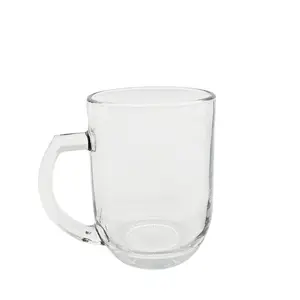 machine made office glass mug