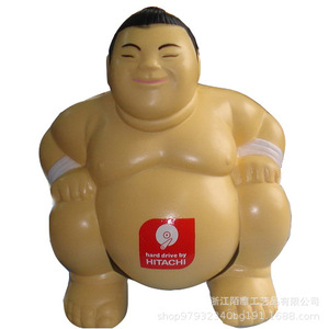 Jouet lutteur de sumo en mousse PU, peluche douce, décoration promotionnelle - Product Image 2