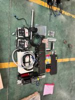 Machine à rectifier cylindrique externe portable, moteur 1,8 kW, puissance 380 V/220 V, faible coût d'entretien, façonnage de précision des surfaces extérieures