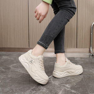 Chaussures pour femmes 2024, chaussures de sport décontractées à bout rond, semelle épaisse, tendance mode, chaussures pour femmes - Product Image 6