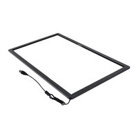 Moniteur à écran tactile IR 15 '-68 ''IP65 standard étanche Interface USB 15 pouces Cadre tactile