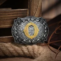 2025 européen américain nouveau Western équestre tête de taureau boucle de ceinture alliage Antique Cowboy Cowgirl boucle 3D logo personnalisation