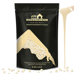 Perlas de Cera Dura Brasileña Hipoalergénicas Premium para Depilación Corporal Completa con Resina Natural y Aceite Esencial de Rosas - Product Image 2