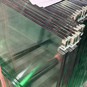Verre feuilleté ultra-clair à faible teneur en fer 8+1.52SGP+8mm, double panneau trempé anti-explosion, verre de sécurité architectural - Product Image 4