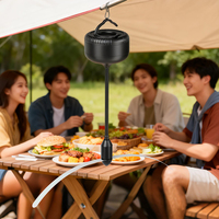 Ventilateur anti-moustiques pour cuisine d'extérieur, pour tables d'extérieur