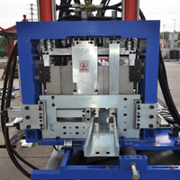 Ligne de production automatique de poutrelles en C, machine de formage à froid de profilés en Z avec système informatique Siemens et moteurs