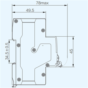 Interruttori Automatici Miniaturizzati CHINT NB2-80ZT Originali, <span class=keywords><strong>3P</strong></span>+N 63A 32A AC, Prezzo di Fabbrica, Alta Qualità - Product Image 4