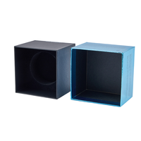 Boîte cadeau rigide avec couvercle, boîte cadeau en papier cube colorée avec logo personnalisé, best-seller