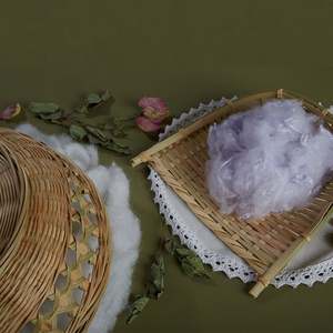 Fiable 100% poliéster tejido grapa estilo hueco ignífugo 1.5d finura fibra mezclada de algodón reciclado - Product Image 3