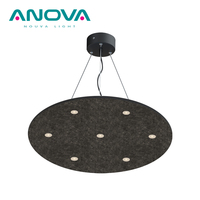 Lampes suspendues acoustiques à LED en feutre acoustique pour animaux de compagnie
