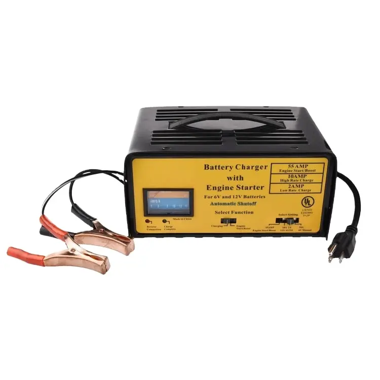 Factory Price Portable 12V Automatic Battery Charger and Maintainer CE Approved Plug-In Connection