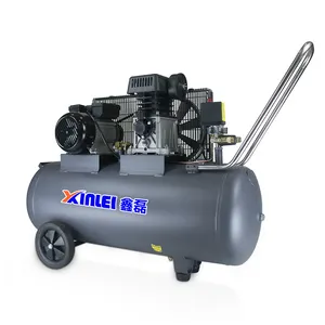 ZA65-100L الكهربائية 100 l 3hp الكهربائية سهلة الاستخدام ضاغط هواء محمول