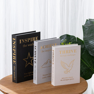 Juegos <span class=keywords><strong>de</strong></span> <span class=keywords><strong>Libros</strong></span> Falsos <span class=keywords><strong>de</strong></span> Lujo, Adornos Decorativos <span class=keywords><strong>de</strong></span> Moda, Piezas <span class=keywords><strong>de</strong></span> Exhibición Elegantes y Personalizadas para Mesa <span class=keywords><strong>de</strong></span> Centro, Decoración <span class=keywords><strong>de</strong></span> Interiores - Product Image 1