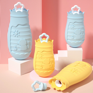 <span class=keywords><strong>Bolsa</strong></span> <span class=keywords><strong>de</strong></span> Silicona para <span class=keywords><strong>Agua</strong></span> <span class=keywords><strong>Caliente</strong></span> con Funda Tejida, Calentador <span class=keywords><strong>de</strong></span> Manos y <span class=keywords><strong>Pies</strong></span>, Calentamiento por Microondas para Compresas Frías y Calientes, Alivio del Dolor, Ideal para Viajes - Product Image 6