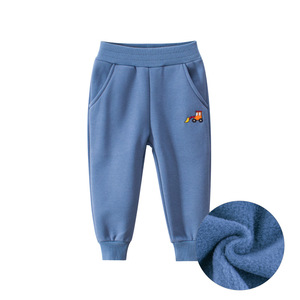 Pantalon de sport d'hiver pour enfants, directement de l'usine, style boutique, avec doublure en velours épais, pour petits garçons et filles - Product Image 6