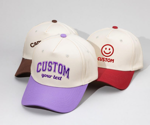 Gorra de Béisbol con Logotipo Personalizado, Gorras Deportivas de Alta Calidad para Hombre, Gorras de Golf de Dos Tonos con Bordado en Algodón, Venta al Por Mayor - Product Image 2