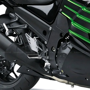 Adaptadores de repuesto para reposapiés de Pedal de soporte delantero para <span class=keywords><strong>Kawasaki</strong></span> Z900RS SE NINJA1000SX ZZR1400 Versys <span class=keywords><strong>650</strong></span>/1000/N - Product Image 2