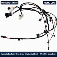 Konektor Kabel Harness Otomotif Tegangan Rendah untuk Injektor Peralatan Konstruksi 12V 24V OEM ODM