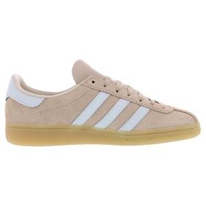 Zapatos Adidas Muenchen Suede para Mujer, Color Wonder Taupe Halo Blue Gum 3, Estilo Deportivo - Product Image 2