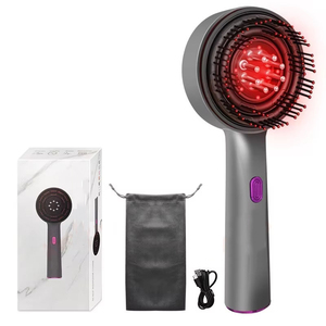 Peine Masajeador de Cabeza de Alta Calidad con Vibración y Aplicador de Aceite, Regalos para Fiestas, Directo del Proveedor - Product Image 1