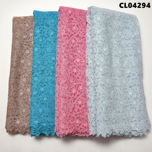 Thêu Sang Trọng Top End Muslin Vải Phổ Biến Nhất Vải Thụy Sĩ Voile Đảng & Wedding Dress Guipure Vải Ren - Product Image 2