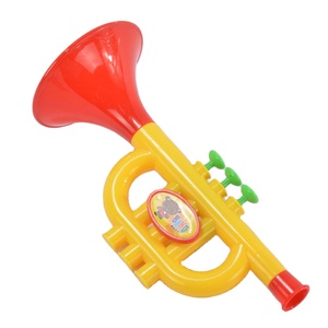 Jinming Groothandel Cartoon Plastic Muziekinstrument Baby Muziek Speelgoed Kinderen Kleine Trompet Speelgoed