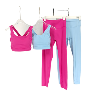 Conjuntos Deportivos de Dos Piezas para Mujer, Ropa de Yoga, Trajes Deportivos para Ejercicio, Gran Venta LLU - Product Image 1