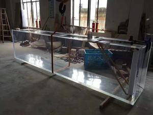 プロの製造メーカー OEM/ODM 高品質 大型 透明 アクリル 長方形 水槽 アクアリウム - Product Image 4