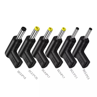 JILIAN Produsen Langsung Konektor Adaptor USB C Female ke DC Male 90 Derajat 5V9V12V, Colokan Pengisi Daya USB Type-C untuk Laptop, Bahan ABS